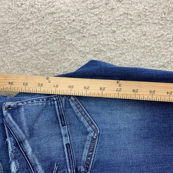 BKE Stella Women Jeans Size 26 Slim Fit Straight Low Rise Inseam 28” Zip Fly - Picture 8 of 10